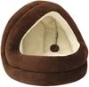 vidaXL Katzenbett 40x40x35 cm Braun und Creme 171399 Bild 2