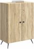 vidaXL Sideboard Sonoma-Eiche 66 x 34,5 x 90 cm Holzwerkstoff 895507 Bild 2