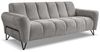 Beautysofa Sofa mit Metallbeine in Schwarz VOLARE, 3-Sitzer, viele Farbvarianten, ohne Schlaffunktion Bild 4