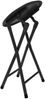 Klapphocker Klappstuhl Küchenhocker Hocker Sitzhocker Schwarz Ø30cm Bild 2