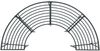 vidaXL Baumbank 4-Sitzanzahl 160 x 80 x 44 cm Stahl Silber Grau 42029506 Bild 2