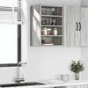 vidaXL Hängeschrank Riga Grau Sonoma 40x29,5x60 cm Holzwerkstoff 854180 Bild 3