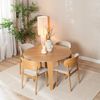 Bronx71 Esszimmerstuhl Bohdi Eiche dunkel / off white Bild 3