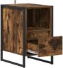 vidaXL Nachttisch Raucharbe 39,5 x 30 x 50 cm Holzwerkstoff 886658 Bild 5