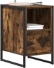 vidaXL Nachttisch Raucharbe 39,5 x 30 x 50 cm Holzwerkstoff 886658 Bild 3