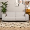 Bronx71 Design Sofa Vegas 2,5-Sitzer Stoff hellgrau Bild 4