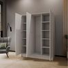 Beautysofa Kleiderschrank Gava moderne Schlichtheit und funktionale Eleganz (Schrank mit flexibel konfigurierbar, TIP-ON Öffnungssystem) Breiten zur Auswahl: 100 cm, 150 cm oder 200 cm Bild 2