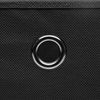 vidaXL Aufbewahrungsboxen mit Deckeln 4 Stk. Schwarz 32x32x32 cm Stoff 288333 Bild 5