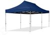 3x6 m Faltpavillon, ECONOMY Alu 32mm, Seitenteile mit Panoramafenstern, blau Bild 2