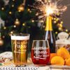 Joymaking Weinglas und Bierglas Set - Personalisiertes Geschenk Eltern Muttertag Bild 2