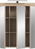 furnling Badezimmerspiegelschrank Scott mit Beleuchtung, Badschrank, Spiegelschrank, Breite 60 cm Bild 3
