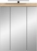furnling Badezimmerspiegelschrank Scott mit Beleuchtung, Badschrank, Spiegelschrank, Breite 60 cm Bild 2
