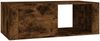 vidaXL Couchtisch Räuchereiche 100x50,5x35 cm Holzwerkstoff 816541 Bild 2