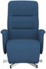 vidaXL Relaxsessel mit Fußteil Blau Stoff 356568 Bild 3