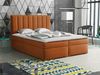 Boxspringbett Ideal Box, Orange, 140x200 cm Bild 2