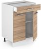 Unterschrank R-Line Sonoma 60 cm mit Schubladen, ohne Arbeitsplatte Vicco Bild 5