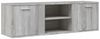 vidaXL TV-Schrank Grau Sonoma 120x34x37 cm Holzwerkstoff 833557 Bild 2