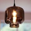 s.luce Velo Esszimmerlampe 8-flammig 160cm 2-reihig Ø 20cm Rauch, Schwarz Bild 4