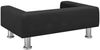 vidaXL Kindersofa 70 x 45 x 26,5 cm Samt, Schwarz Bild 5