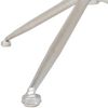 Beistelltisch ATRIUM D39cm Grau Telefontisch Sofatisch Nachttisch Couchtisch MDF Bild 5