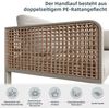 Flieks Gartenlounge-Set, 7-Sitzer Polyrattan Gartenmöbel Balkonset mit verstellbaren Fußpads Bild 4