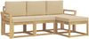 vidaXL Outdoor-Sofagarnitur 4 pcs 3387457 Bild 2