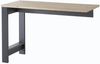Schreibtisch >Jasmin< in Graphit - 120x76x50cm (BxHxT) Bild 2