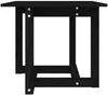 Couchtisch Schwarz 50 x 50 x 45 cm Massivholz Kiefer [822176] Bild 3