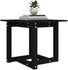 Couchtisch Schwarz 50 x 50 x 45 cm Massivholz Kiefer [822176] Bild 5