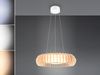 LED Pendelleuchte MONTE Naturholz Lamellen & Fernbedienung, Ø 60cm Bild 3