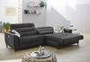 Job 'Double-One KPL' Wohnlandschaft, Microfaser schwarz Bild 3