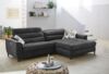Job 'Double-One KPL' Wohnlandschaft, Microfaser schwarz Bild 4