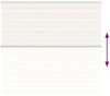 vidaXL Doppelrollo Marmorbeige 160x150cm Stoffbreite 155,9 cm Polyester 4014663 Bild 5