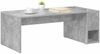 vidaXL Couchtisch Beton Grau 101,5 x 50 x 37 cm Holzwerkstoff 891195 Bild 3