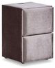 abc bedding Boxspringbett PHANTOM Voll-orthopädisches Komfortbett mit Samt in Beige (inkl. Matratze & Topper), Funktionsbett mit Bettkasten, inkl. 2x Nachttischen Bild 4