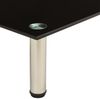 vidaXL TV-Tisch 80x35x17 cm Schwarz Hartglas 322764 Bild 4