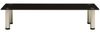 vidaXL TV-Tisch 80x35x17 cm Schwarz Hartglas 322764 Bild 2