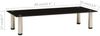 vidaXL TV-Tisch 80x35x17 cm Schwarz Hartglas 322764 Bild 5