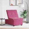vidaXL Schlafsofa Weinrot 194 x 67 x 82 cm Samt 42008599 Bild 3