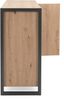 Finori 'Denver 2' Kommode mit 2 Türen und 2 Schubkästen, Holzwerktstoff / Metall, Dekor Artisan Oak, 120 x 40 x 88 cm Bild 3