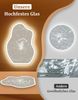 ZMH Asymmetrischer LED Badspiegel 50x70 cm Wandspiegel IP44 Touch Schalter Entfogger Funktion dimmbar Bild 5