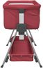 vidaXL Babybett mit Matratze Rot Leinenstoff 10293 Bild 5
