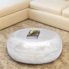 vidaXL Couchtisch aus gehämmertem Aluminium Silbern 242322 Bild 3