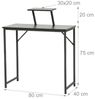 Relaxdays Schreibtisch mit Monitoraufsatz Bild 4