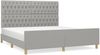 Doppelbett mit Kopfteil Stoff Hellgrau 180x200 cm [3125316] Bild 2