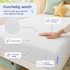 Arensberger Kindermatratze Babymatratze NORA | 60x120cm | Bezug waschbar & abnehmbar | punktelastischer Gelschaum | Jugendmatratze, allergikerfreundlich premium Bezug Bild 4