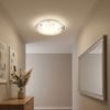 LED Deckenleuchte Claire, Glas, Weiß, Dimmbar, Farbwechsel, Ø 25 cm Bild 2