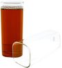 Mulex Glas 8-Teilig Quadratische Glas Japanische Getränkebecher Borosilikatglas Cocktail, Borosilikatglas, Hitzebeständig 400 ml Bild 1