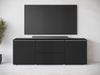 TV-Lowboard Doppo 180 (Farbe: Schwarzer Graphit, mit weißer LED Beleuchtung) Bild 2