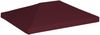 vidaXL Pavillondach 310 g / m² 3x4 m Weinrot 46624 Bild 2